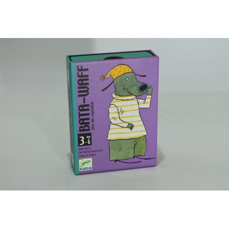 Bata Waf Edition Djeco jeux de bataille jeu de société cartes a jouer batawaf carte famille