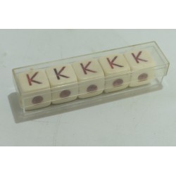 Poker d'as Coffret 5 dés pokers cartes paris jeu de dé casino jeux de société