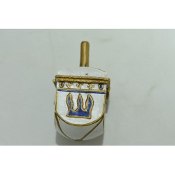 Toupie Peint main Hanukkah Dreidl sevivon dreidel judaic spin
