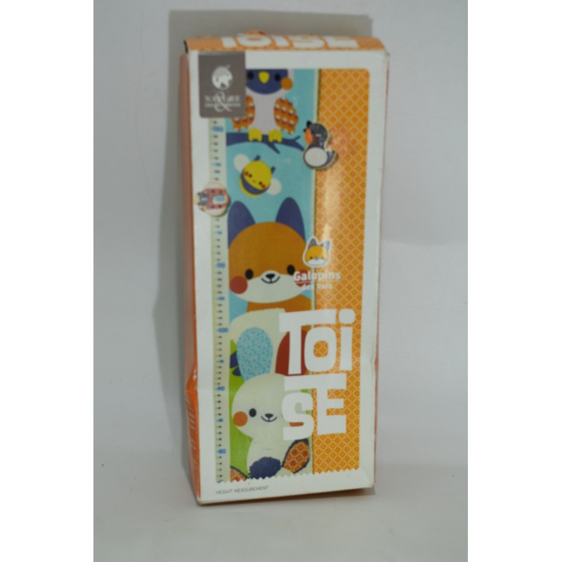 Galopins des bois Toise de mesure nature et découverte mètre rigolo animaux clips