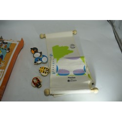 Galopins des bois Toise de mesure nature et découverte mètre rigolo animaux clips