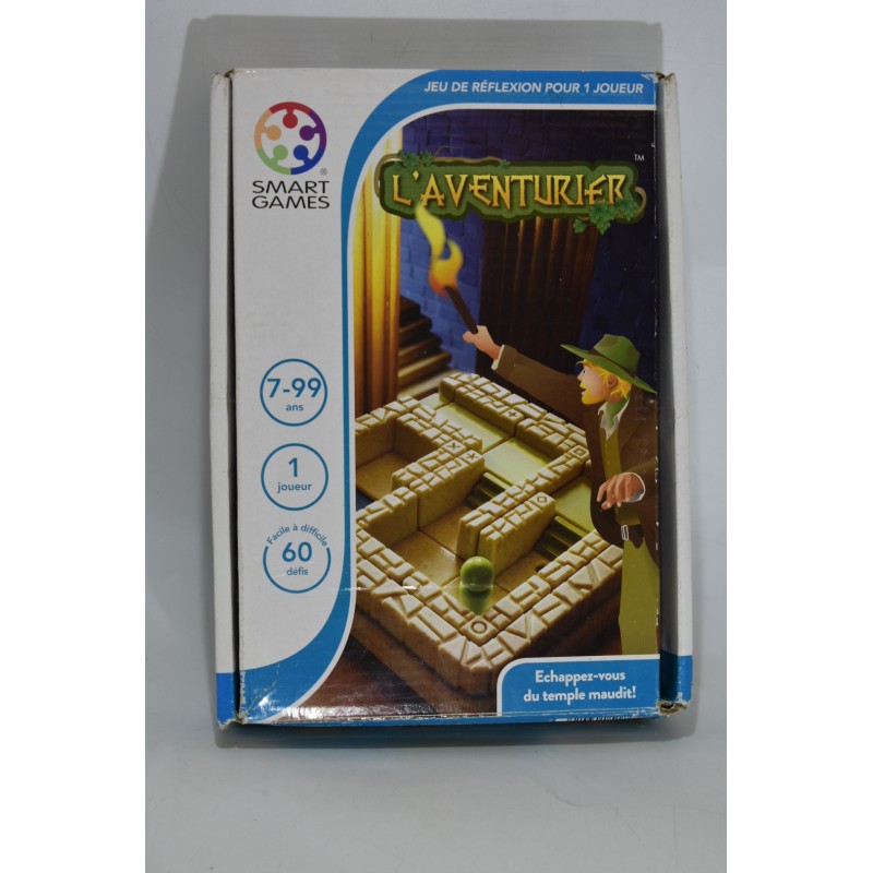 L'aventurier Temple Trap Edition Smart Games jeu de reflexion puzzle game escape