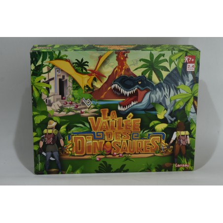 La vallée des dinosaures Edition Lansay jeu de société dinosaure jungle préhistoire