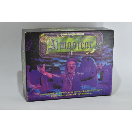 Atmosfear 2 II le jeu de société vidéo vhs baron samedi zombie version complémentaire vidéo extension