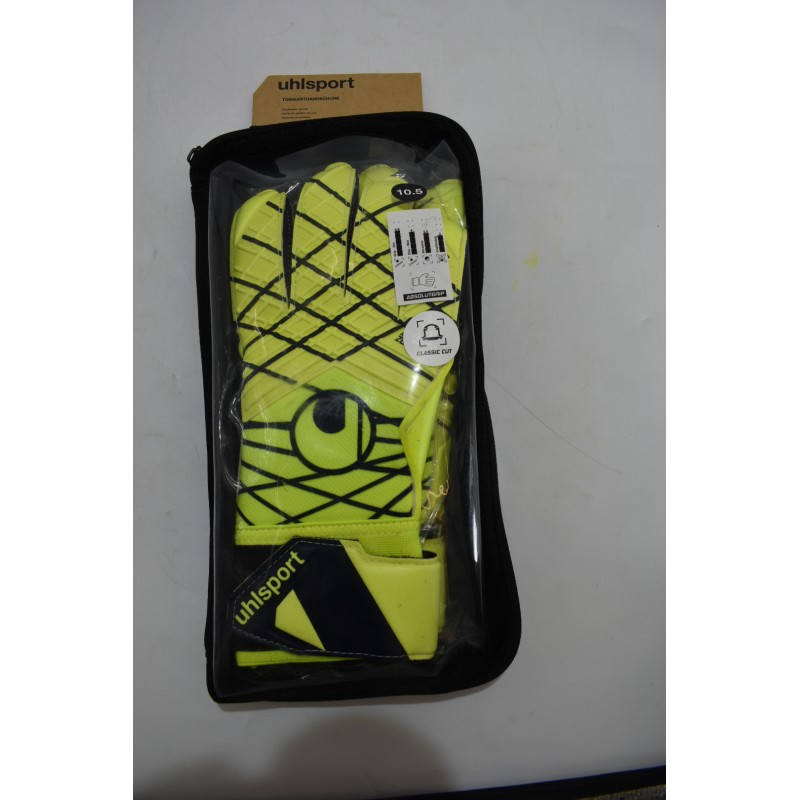 Gants Neuf Uhlsport prediction energy Absolutgrip Rc 377 taille 10.5 gant gardien football foot goal fluo
