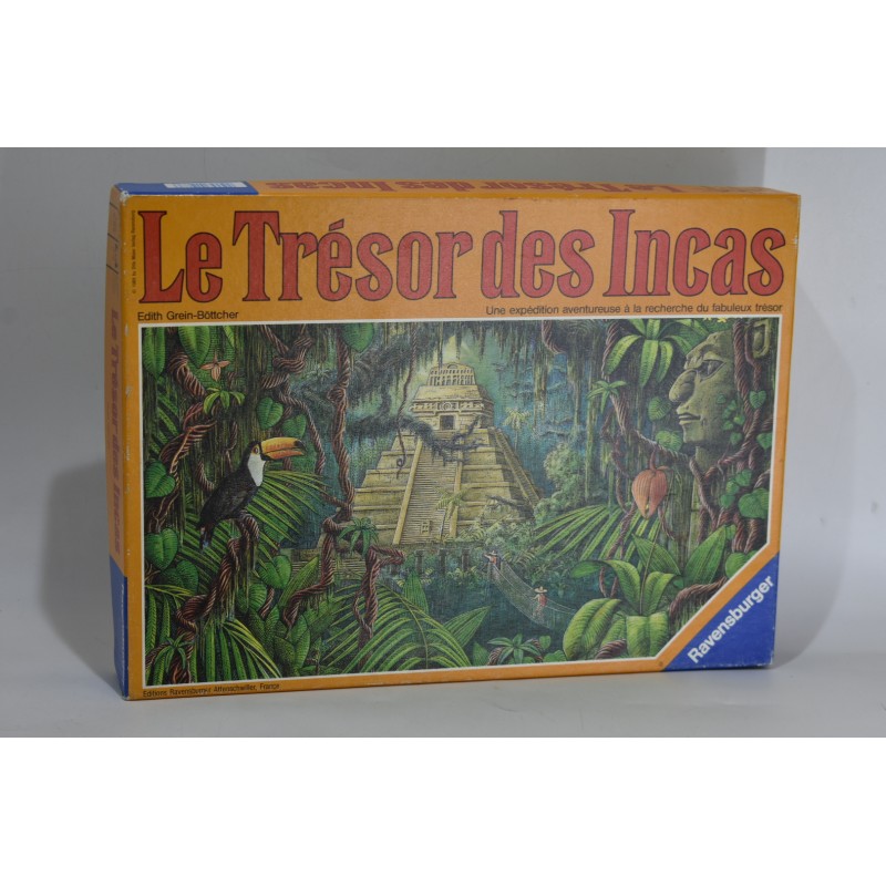 Le trésor des Incas 1989 Edition Ravensburger jeu de société jeux trésor expédition