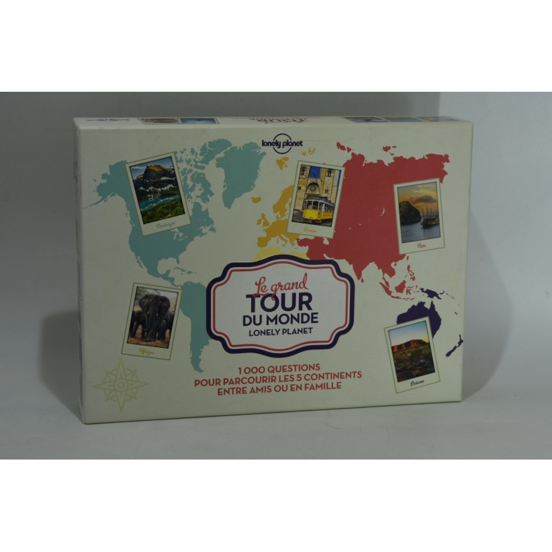 Le tour du monde lonely planet questions quiz planète Famille amis quizz
