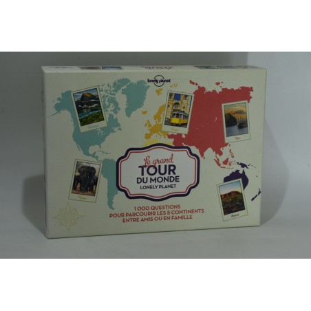 Le tour du monde lonely planet questions quiz planète Famille amis quizz