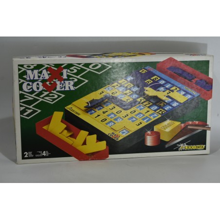 Maxi Cover 1985 Edition Lexidata jeu de société jeux tetris forme duel battle