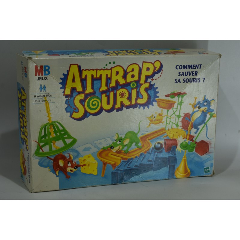 Attrap'Souris 1999 Mb Jeux Hasbro Jeu De Société Attrape Attrapes Chat souris