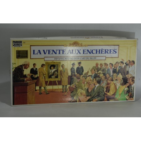 La vente aux enchères jeu de société parker jeux art bluff affaires