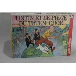 Tintin et le Piège du Totem Dhor Jeu de Société Nathan 1991 Jeux Hergé