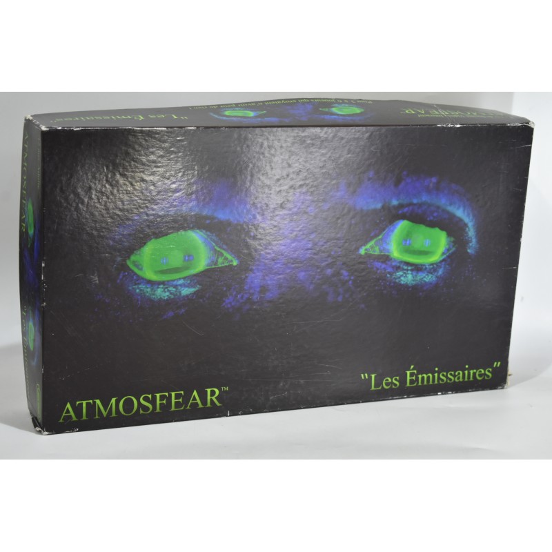 Atmosfear Les Emissaires Jeux spear Mattel 1995 k7 cassette vidéo vhs jeu de société chasseurs d'âme extension complémentaire