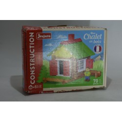 Mon chalet en bois jeu jura 70 pièces construction jeujura jeux kapla