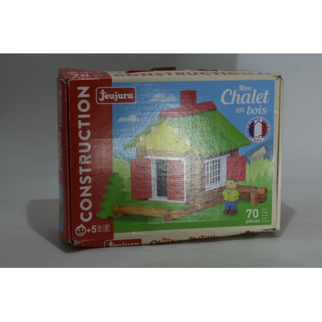 Mon chalet en bois jeu jura 70 pièces construction jeujura jeux kapla