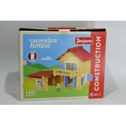 JeuJura La maison en bois jeu construction 140 pieces jeu jura jeux
