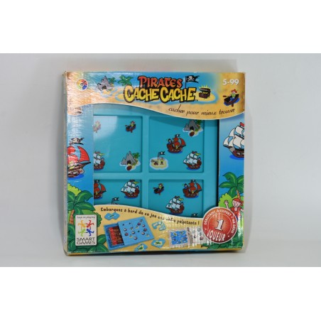 Pirates Cache Cache Edition Smart Games jeu de société jeux pirate en vue trésor trouver