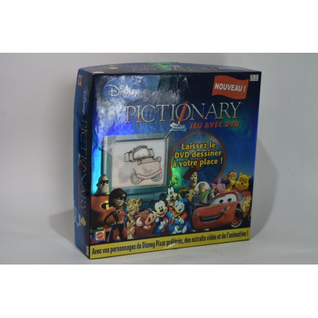 Disney Pictionary Edition Dvd jeu de société mattel jeux pictionnary pictionnarry