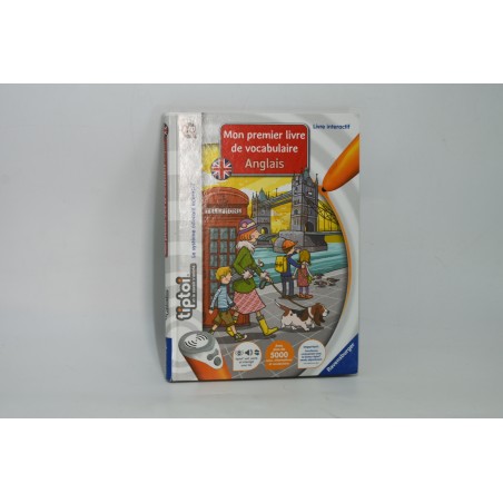Tiptoi Mon Premier livre de vocabulaire en Anglais Edition Ravensburger jeu tip toi oid éducatif interactif