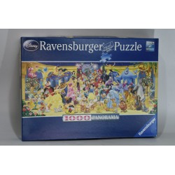 Disney Ravensburger Puzzle 1000 preminum Panorama 98 x 37 Photo de groupe Puzzles casse tete