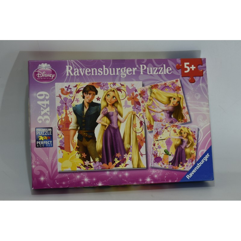 Disney Princess 3 X 49 ravensburger Puzzles jeu de société jeux casse tete puzzle