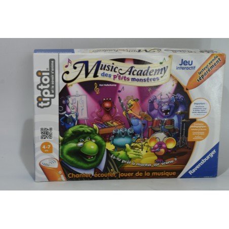 TipToi Music Academy des p'tits monstres jeu interactif jeux oid tip toi Edition Ravensburger