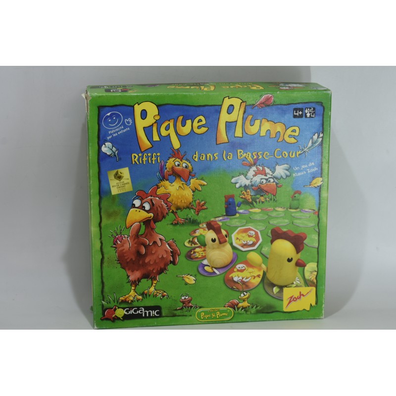 Pique Plume Rififi dans la basse cour Edition Gigamic Zock jeu de société jeux panic poulailler