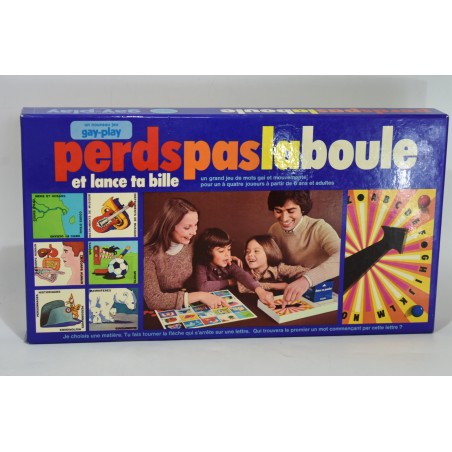 Perds pas la boule Et lance ta bille ! Edition Gay Play jeu de société jeux retro famille