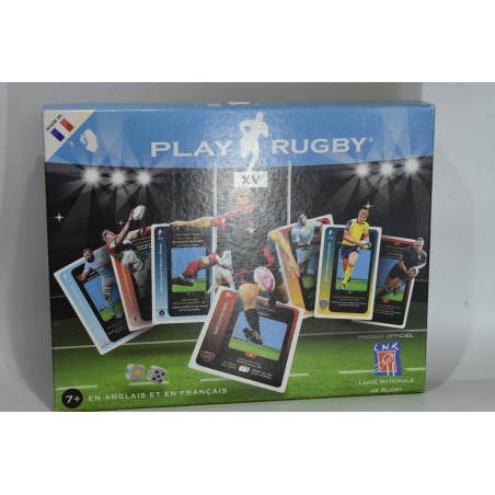 Play Rugby XV jeu de société LNR rmc L'equipe jeux plateau sport club essai ballon ovalie