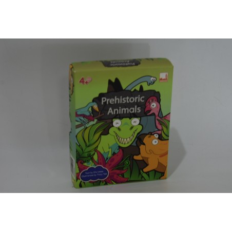 Prehistoric Animals Edition Dickens Dinosaures jeu images flash cards dino rex