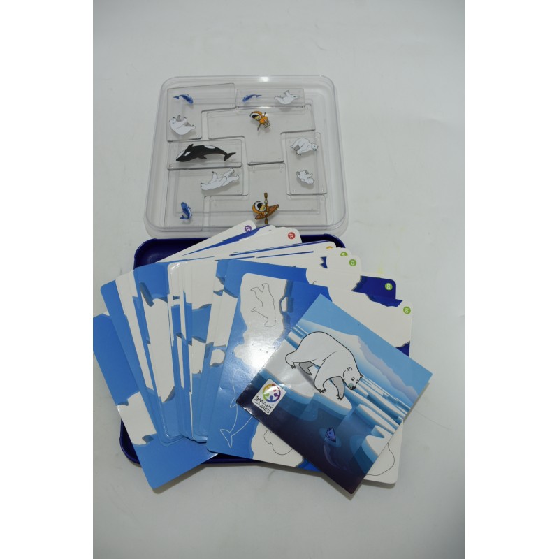 Pole Nord Camouflage Edition Smart Games jeu de société réflexion igloo pingouins ours blanc