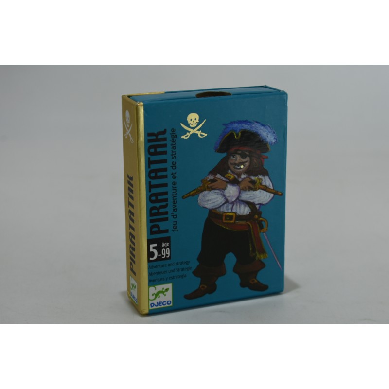 Piratatak Edition Djeco jeu de société pirate tresor caché jeux d'aventure et de strategie