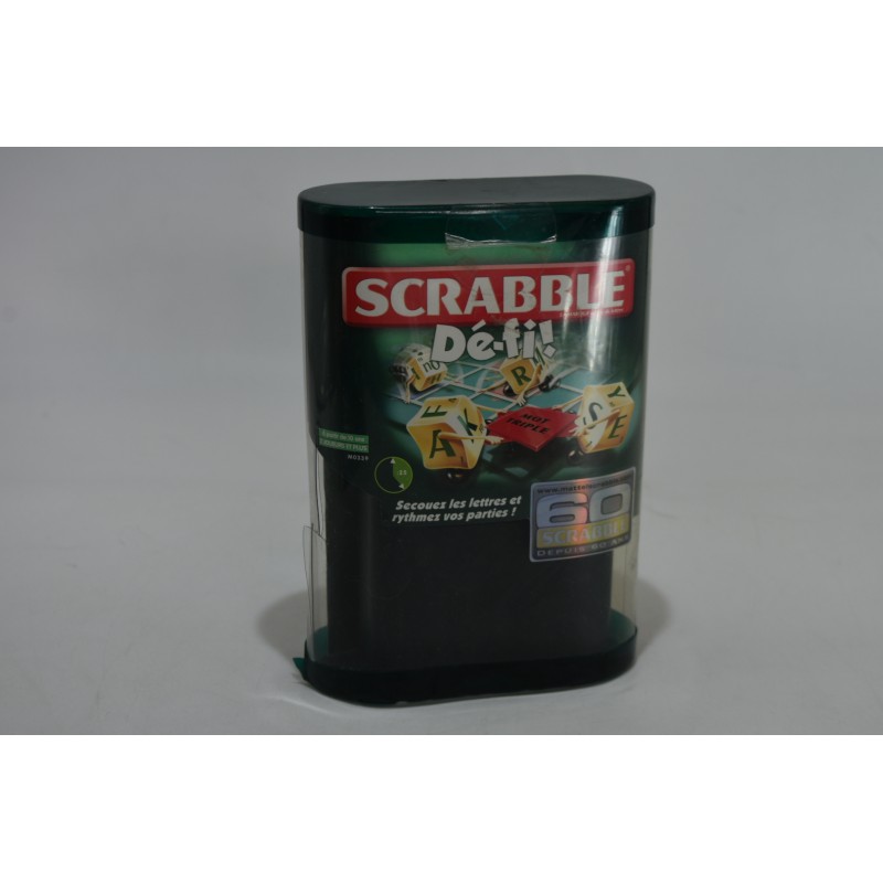 Scrabble Dé-Fi ! Edition Mattel jeu de lettres Dés jeux de société défi boggle poker