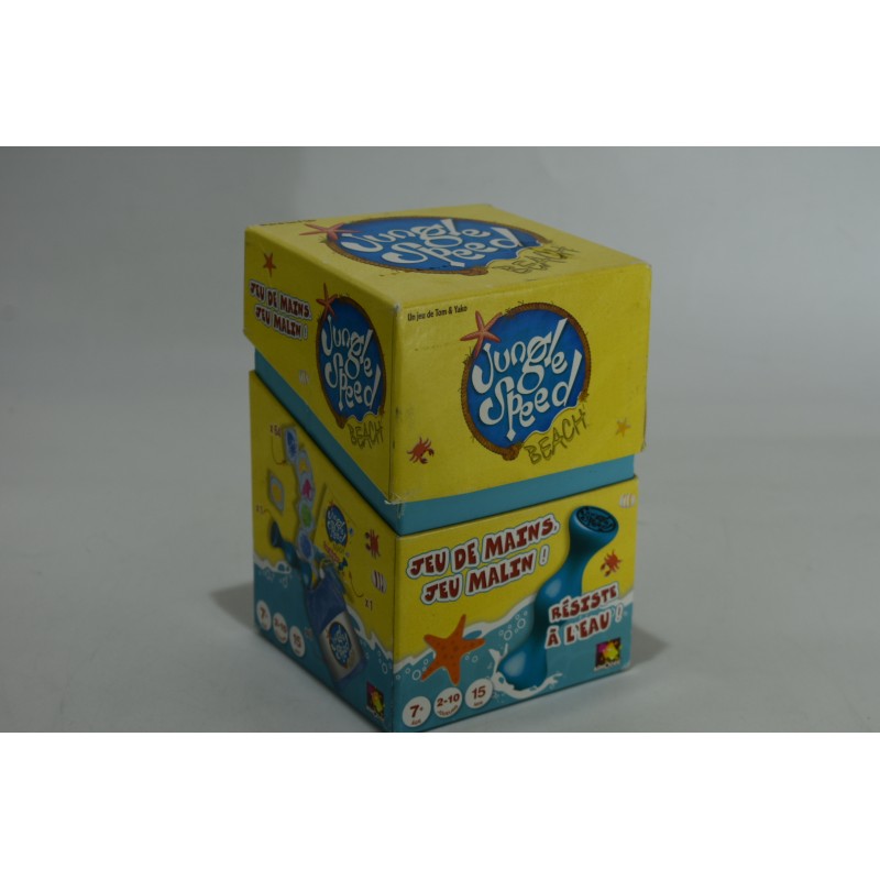 Jungle Speed Edition Beach ! Asmodee jeux de société playa plage jeu de mains jeu de malins !