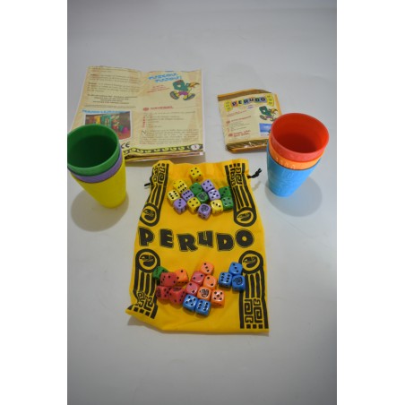 Perudo Les dés sud americains bluff chance dé poker asmodee jeux de société jeu