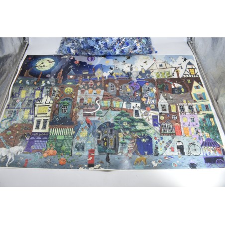 Neuf Puzzle 5000 pieces La rue Fantastique The old curiosity shop Ravensburger Quality Premium book antiques