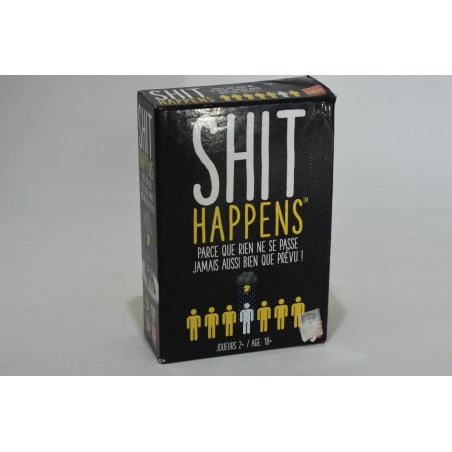 Shit Happens parce que rien ne se passe jamais aussi bien que prévu jeu goliath jeux de société