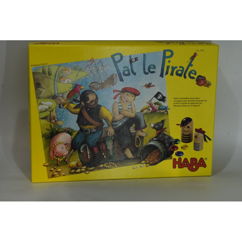 Pat le Pirates Edition Haba jeu de société pirate trésor