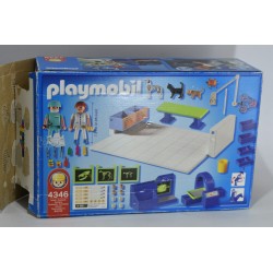 Playmobil 4346 Clinique Veterinaire Radiologie Dinosaure jurassik park jeu personnage jeux
