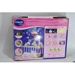 Vtech Baby Lumi Mobile Compte moutons rose lumiere veilleuse berceuse peluche projecteur telecommande