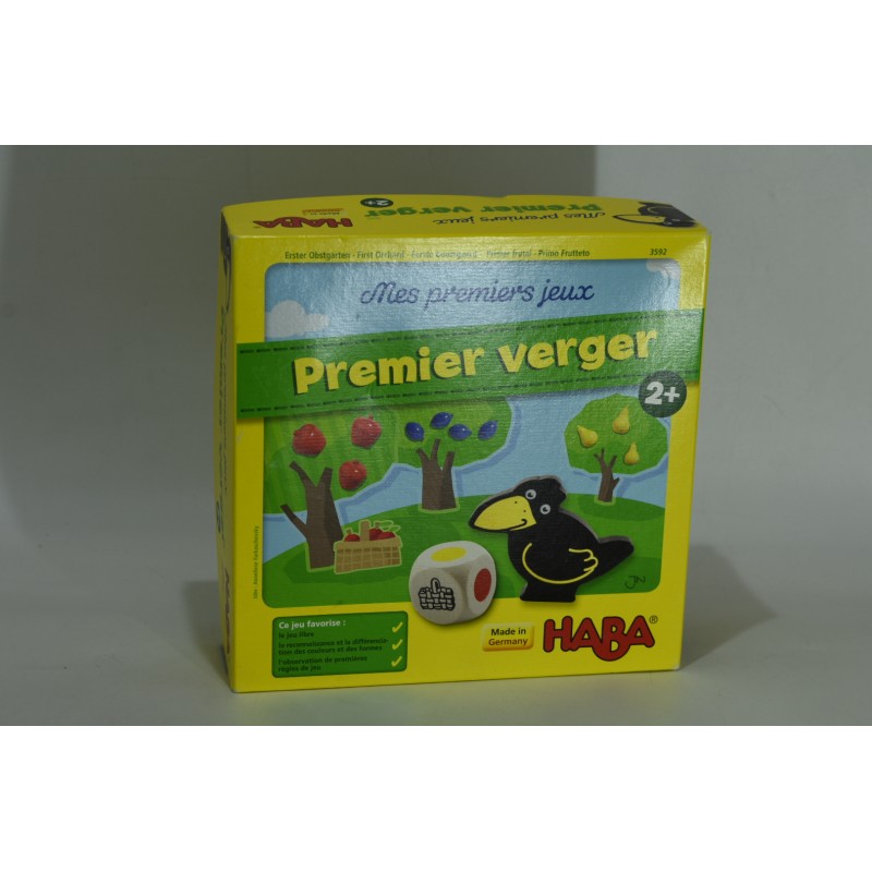 Premier Verger mes premiers jeux Edition Haba  jeu de société bois