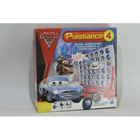 Puissance 4 Edition Disney Pixar Cars 2 jeu de société jeux p4 parker hasbro