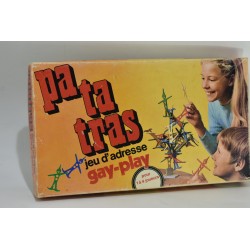 Patatras ! jeu d'adresse Gay Play pa ta tras clown equilibriste jouet vintage jeu de société