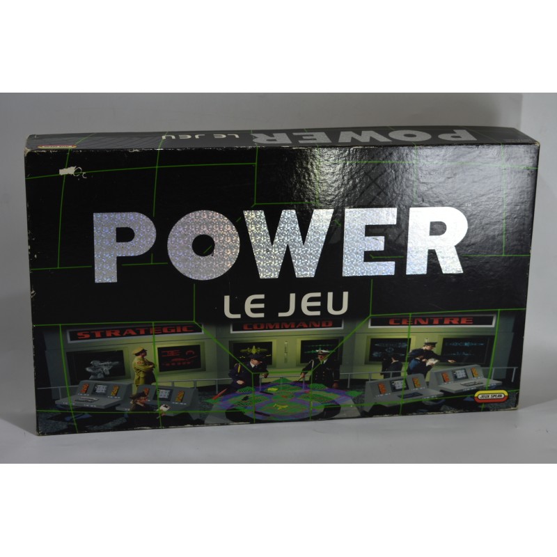 Power Le Jeu 1996 jeux Spear Habourdin strategic command center l'ultime combat guerre risk mattel