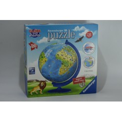 Globe Pour Enfants 180 pieces Puzzle ball 3D relief ravensburger jeu de société jeux eveil puzzles support