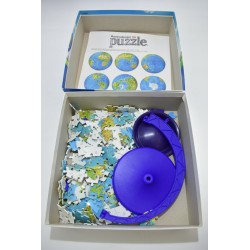 Globe Pour Enfants 180 pieces Puzzle ball 3D relief ravensburger jeu de société jeux eveil puzzles support