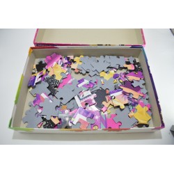 Barbie Super Maxi color 105 puzzle clementoni mattel jeu eveil puzzles dessins animés mode strass princesse disney