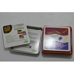 Visual Panic Edition Cocktail Games jeu de société jeux boite metal couleur dobble