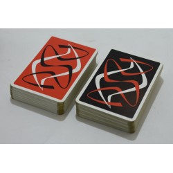 Coffrets 2 Jeux de Cartes Boléro Semi Abstraits de JL Jolin La Ducale Made in france carte a jouer