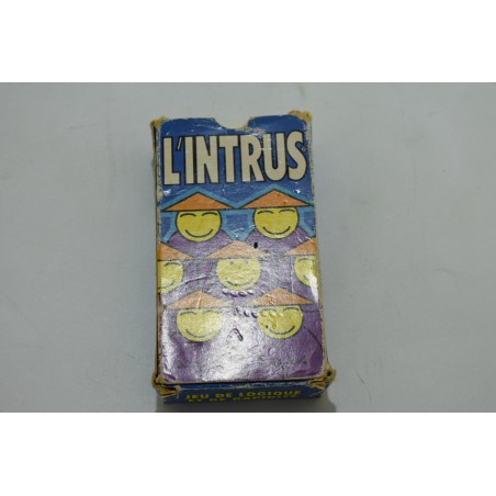 L'intrus 1991 Edition Habourdin jeu de logique et de rapidité jeux de société cartes a jouer